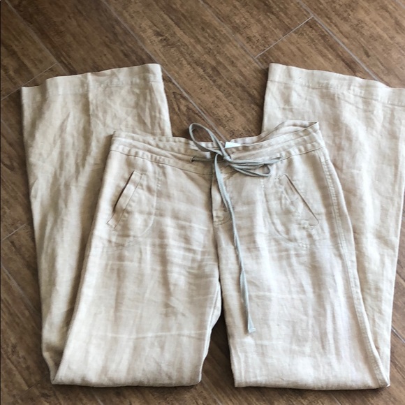 Young Fabulous & Broke Pants - Gorgeous beige/tan wide leg pants